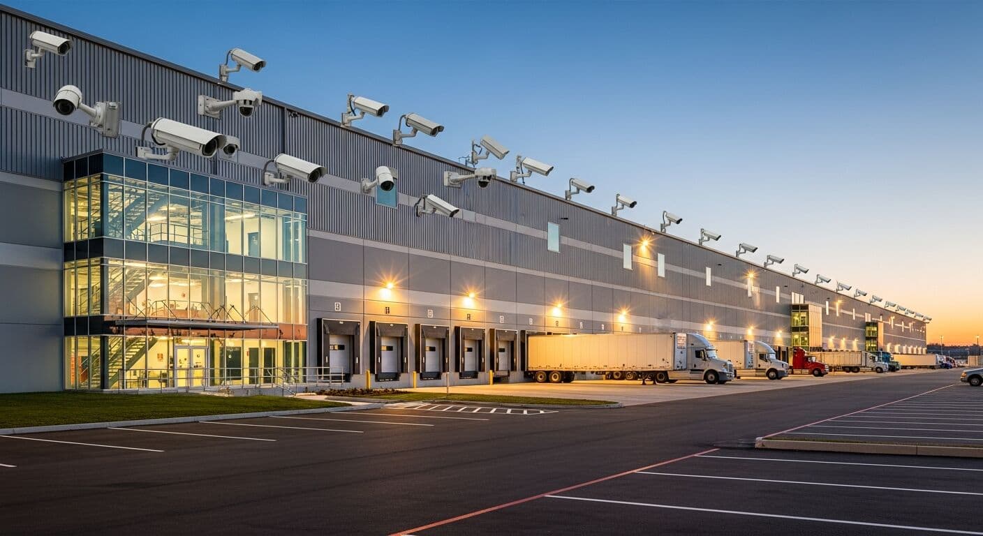 MasterVision-secured distribution center